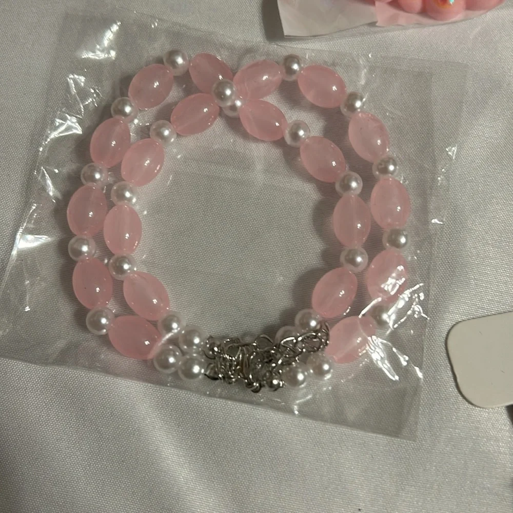 Fashion Jewelry Blue and Pink Jewelry Collection Lot #5